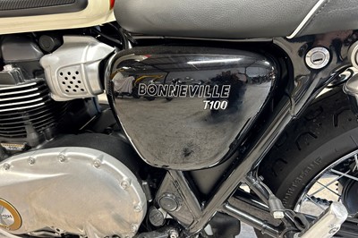 Lot 238 - 2018 Triumph Bonneville T100