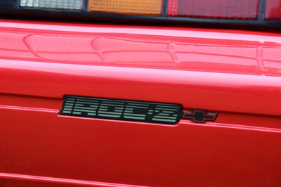 Lot 20 - 1989 Chevrolet Camaro Convertible IROC-Z Z28