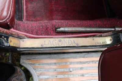 Lot 7 - 1932 Lagonda 16/80 S-Type Special Six T5 Tourer