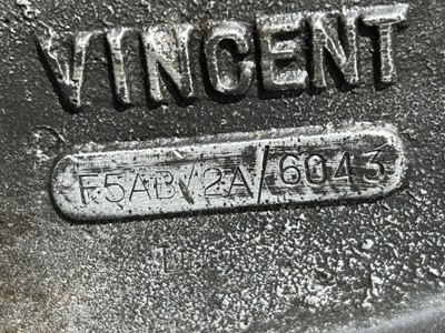 Lot 122 - 1951 Vincent Comet Racer