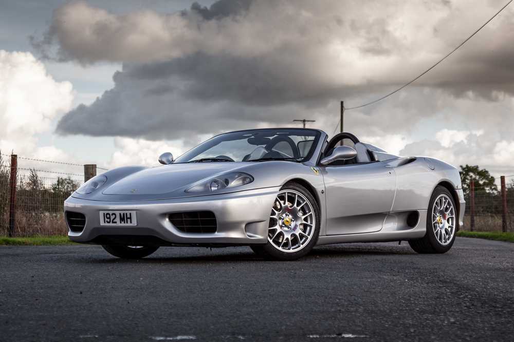 Lot 59 - 2001 Ferrari 360 Spider