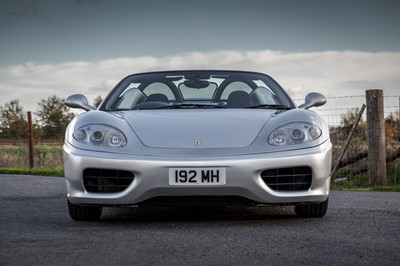 Lot 59 - 2001 Ferrari 360 Spider