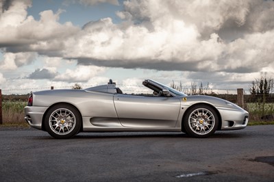 Lot 59 - 2001 Ferrari 360 Spider