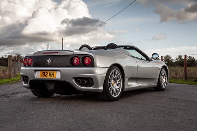 Lot 59 - 2001 Ferrari 360 Spider