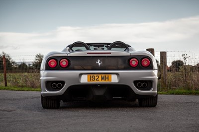 Lot 59 - 2001 Ferrari 360 Spider