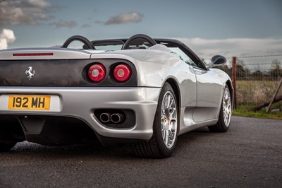 Lot 59 - 2001 Ferrari 360 Spider