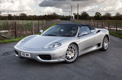 Lot 59 - 2001 Ferrari 360 Spider