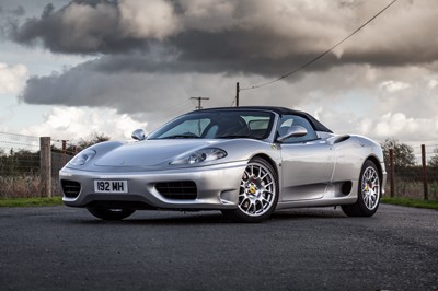 Lot 59 - 2001 Ferrari 360 Spider