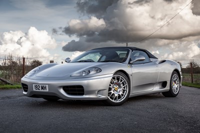 Lot 59 - 2001 Ferrari 360 Spider