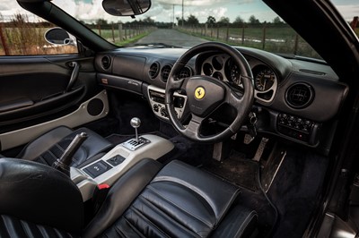 Lot 59 - 2001 Ferrari 360 Spider