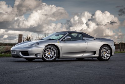 Lot 59 - 2001 Ferrari 360 Spider