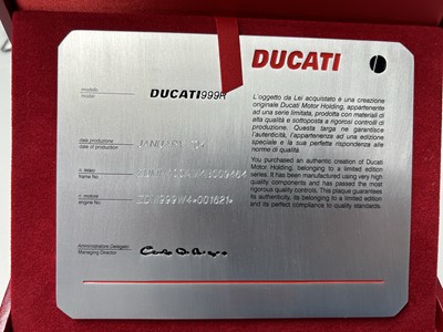 Lot 211 - 2005 Ducati 999R