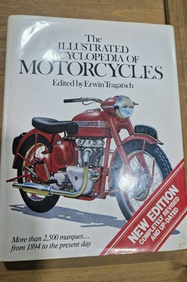 Lot 326 - 13 Boxes of Books 'The Illustrated Encyclopedia Of Motorcycles' by Erwin Tragatsch