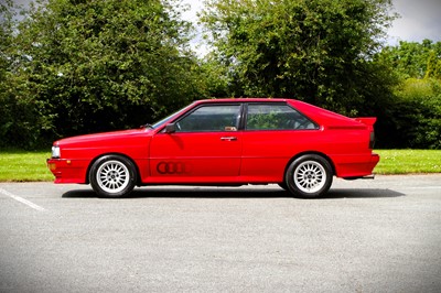 Lot 65 - 1989 Audi UR Quattro 2.2 Turbo RR 20V