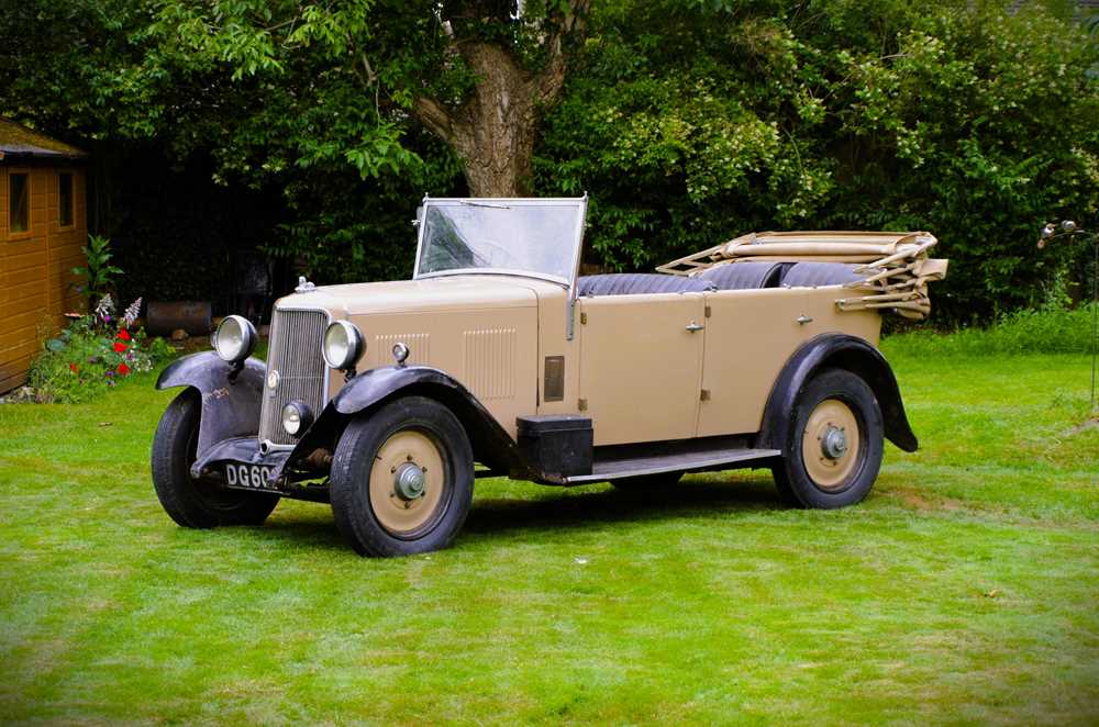 Lot 66 - 1933 Armstrong Siddeley 12hp Tourer