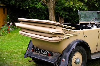 Lot 66 - 1933 Armstrong Siddeley 12hp Tourer