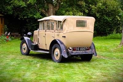 Lot 66 - 1933 Armstrong Siddeley 12hp Tourer