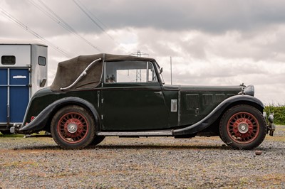 Lot 109 - 1936 Armstrong Siddeley 17hp Salmons & Sons Foursome Drophead Coupe