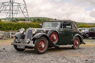 Lot 109 - 1936 Armstrong Siddeley 17hp Salmons & Sons Foursome Drophead Coupe