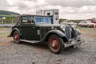 Lot 109 - 1936 Armstrong Siddeley 17hp Salmons & Sons Foursome Drophead Coupe