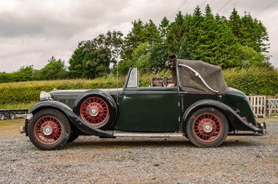 Lot 109 - 1936 Armstrong Siddeley 17hp Salmons & Sons Foursome Drophead Coupe