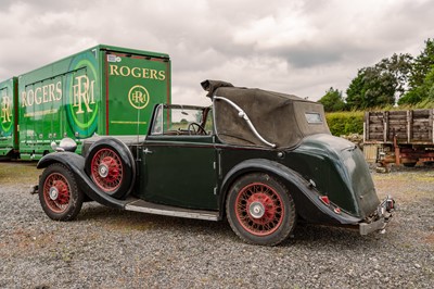 Lot 109 - 1936 Armstrong Siddeley 17hp Salmons & Sons Foursome Drophead Coupe