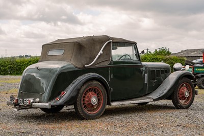 Lot 109 - 1936 Armstrong Siddeley 17hp Salmons & Sons Foursome Drophead Coupe