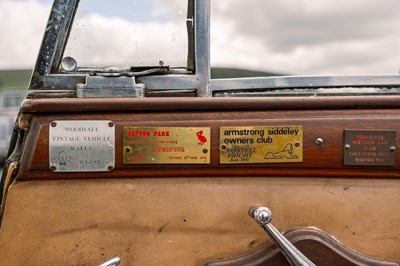 Lot 109 - 1936 Armstrong Siddeley 17hp Salmons & Sons Foursome Drophead Coupe