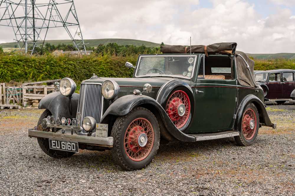 Lot 109 - 1936 Armstrong Siddeley 17hp Salmons & Sons Foursome Drophead Coupe