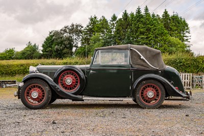 Lot 109 - 1936 Armstrong Siddeley 17hp Salmons & Sons Foursome Drophead Coupe