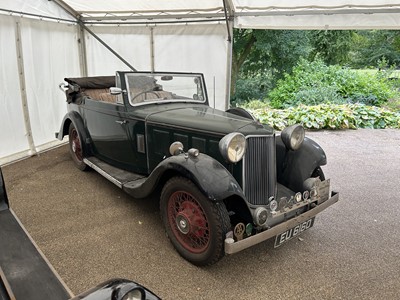 Lot 109 - 1936 Armstrong Siddeley 17hp Salmons & Sons Foursome Drophead Coupe