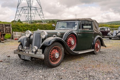 Lot 109 - 1936 Armstrong Siddeley 17hp Salmons & Sons Foursome Drophead Coupe