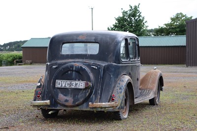 Lot 112 - 1938 Armstrong Siddeley 16hp Coach Saloon