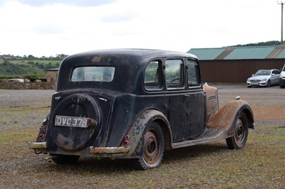 Lot 112 - 1938 Armstrong Siddeley 16hp Coach Saloon