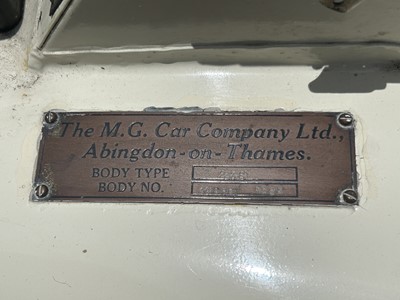 Lot 93 - 1953 MG TD