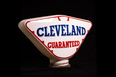 Lot 2 - Cleveland Guaranteed Glass Petrol Pump Globe
