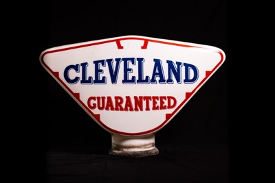 Lot 2 - Cleveland Guaranteed Glass Petrol Pump Globe