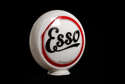 Lot 17 - Esso Glass Petrol Pump Globe