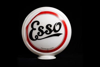 Lot 17 - Esso Glass Petrol Pump Globe