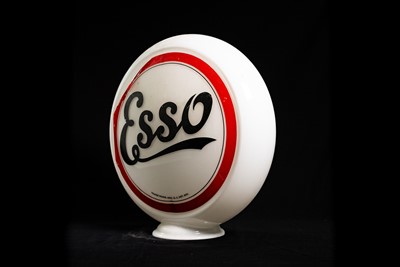 Lot 17 - Esso Glass Petrol Pump Globe