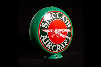 Lot 22 - Sinclair Aircraft Gasoline Petrol Pump Globe