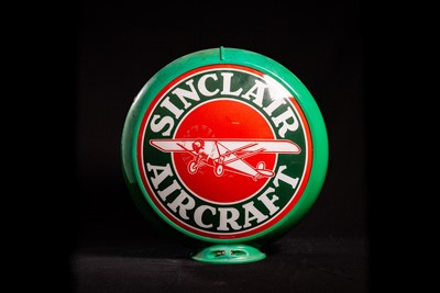 Lot 22 - Sinclair Aircraft Gasoline Petrol Pump Globe