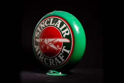 Lot 22 - Sinclair Aircraft Gasoline Petrol Pump Globe