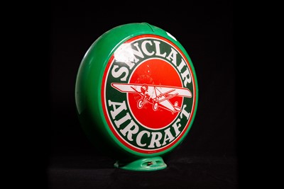 Lot 22 - Sinclair Aircraft Gasoline Petrol Pump Globe