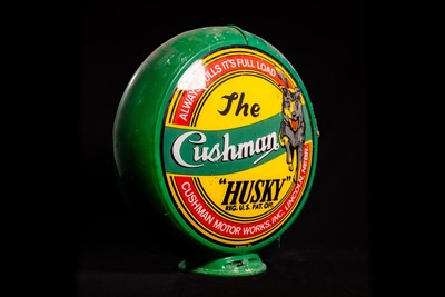 Lot 23 - Cushman Husky Gasoline Petrol Pump Globe