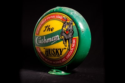 Lot 23 - Cushman Husky Gasoline Petrol Pump Globe