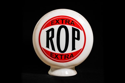 Lot 25 - ROP Extra plastic Petrol Pump Globe