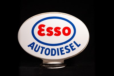 Lot 27 - Esso Autodiesel Plastic Petrol Pump Globe