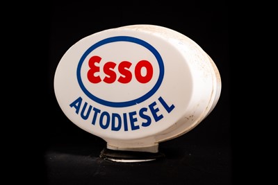 Lot 27 - Esso Autodiesel Plastic Petrol Pump Globe