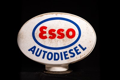 Lot 27 - Esso Autodiesel Plastic Petrol Pump Globe